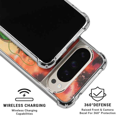 Dragon Ball Z One Wish Shenron Google Pixel 9 Pro XL Clear Case